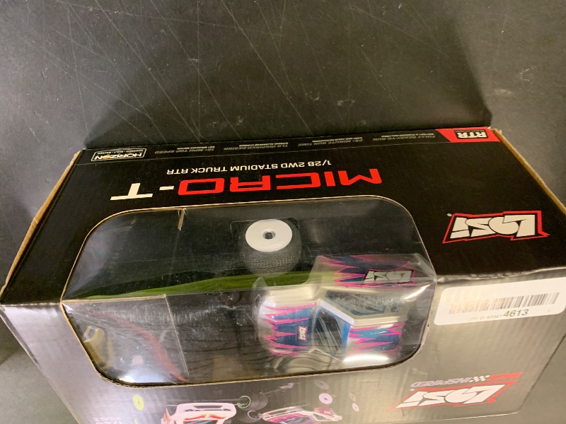 Photo 1 of Losi Micro-T RC Car 1/28 2WD Silver RTR (Battery and Charger Included), LOS-1392T2