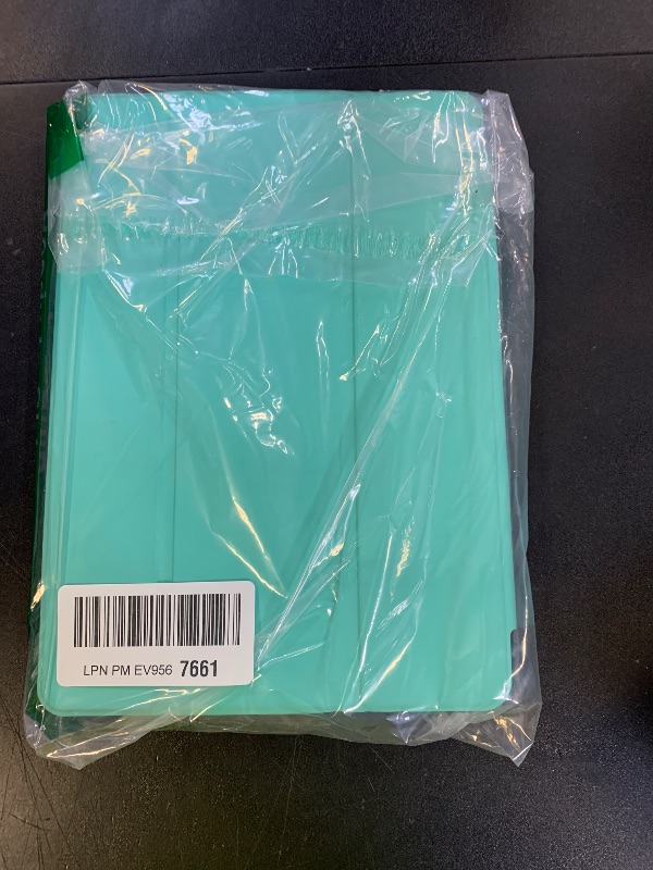 Photo 1 of ProCase Smart Case for Lenovo Tab M11/Tab K11 LTE 11" 2024 TB330FU with Pen Holder, Slim Stand Tri-Fold Hard Shell Protective Tablet Cover Translucent Back Case Support Auto Wake/Sleep -Mintgreen