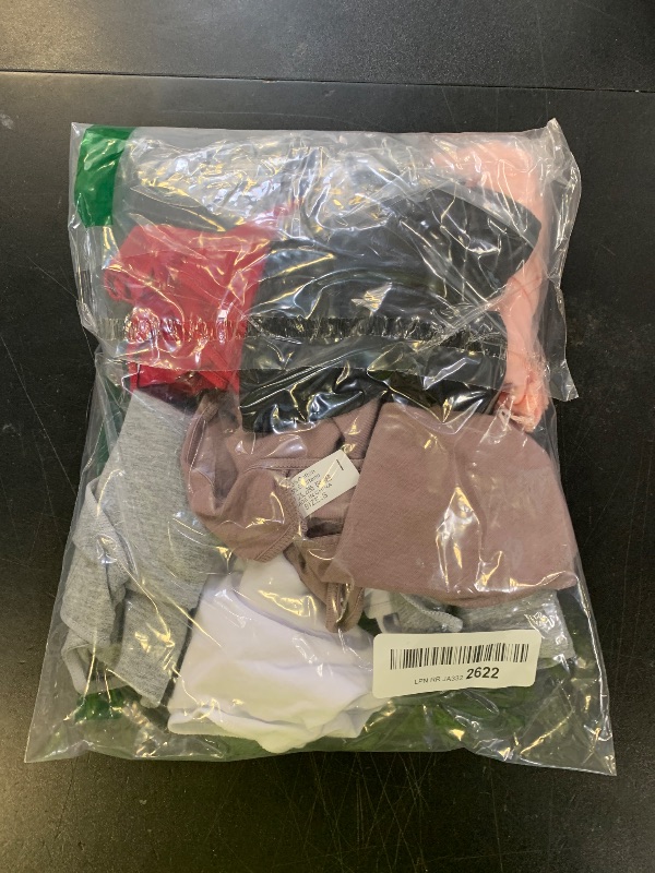 Photo 1 of 12 Pack Cotton Underwear for Women Cute Low Rise Bikini Panties High Cut Breathable Sexy Hipster Womens Cheeky S-XL