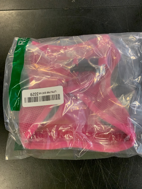 Photo 1 of Best Pet Supplies Voyager Step-in Air Harness - All Weather Mesh, Reflective, No Pull Harness for Dogs, Cats - Secure with Hook & Loop Fastener, Buckle, Double D-Rings - Fuchsia, M