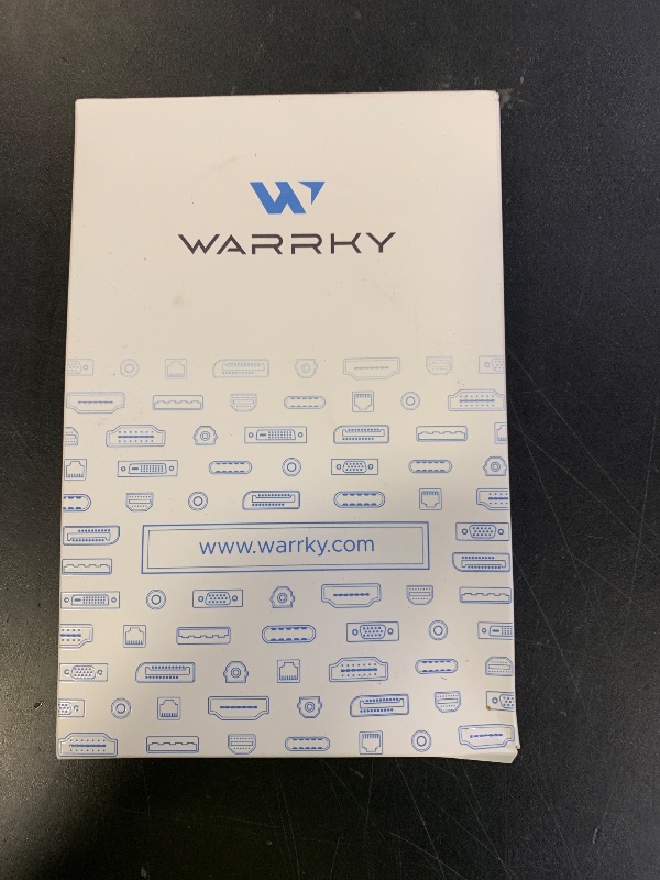 Photo 1 of Warrky DisplayPort to HDMI Cable [8K@60Hz, 4K@240Hz, Nylon Braided, Black] 6FT Unidirectional DisplayPort 1.4 Source to HDMI 2.1 Display, DP to HDMI Compatible with PC, Dell, AMD, Lenovo, Monitor, HP
