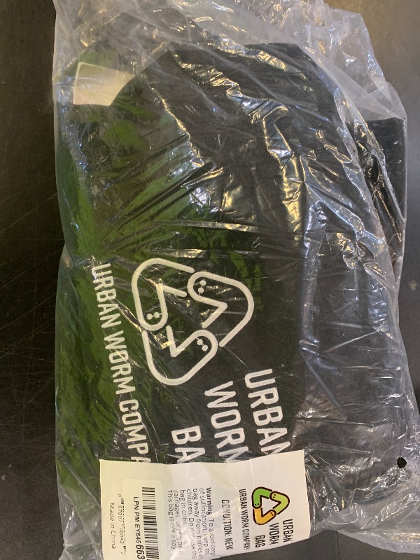 Photo 1 of Urban Worm Bag Worm Composting Bin Version 2 (No Frame) - Create and Harvest Worm Castings Quickly with a Breathable Vermicomposting Worm Farm