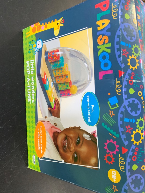 Photo 1 of Playskool Little Wonders Pop-A-Tune - Toy - Colorful Tubes & Keys Teach Cause & Effect - Silly Sounds and Classic Piano - for 12 Months+
