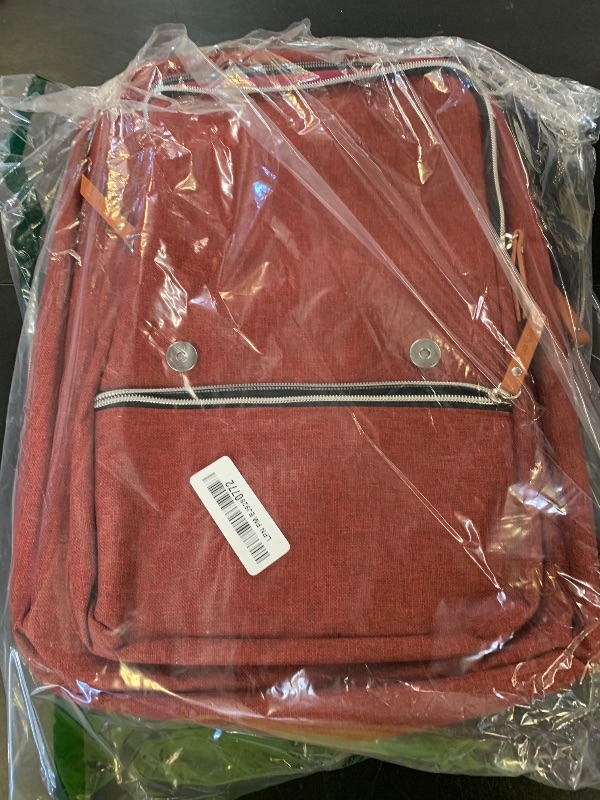 Photo 1 of Chef Sac Chef Knife Bag Vintage Backpack | 30+ Pockets for Knives and Chef Tools | Knife Carrying Case with Hidden Back Pocket for Tablet | Sturdy Knife Bag for Chefs & Culinary Work (Red)