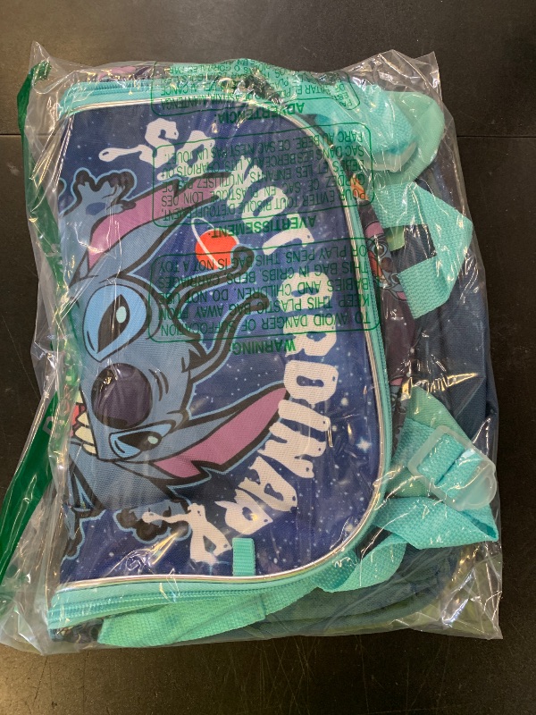 Photo 1 of BIOWORLD Lilo & Stitch 5 Piece Backpack Set (Little Big Kid), Purple, One Size