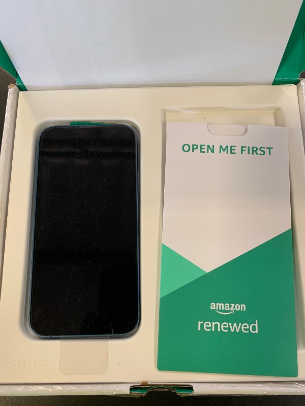 Photo 1 of Apple iPhone 13, 256GB, Blue - Unlocked (Renewed Premium)