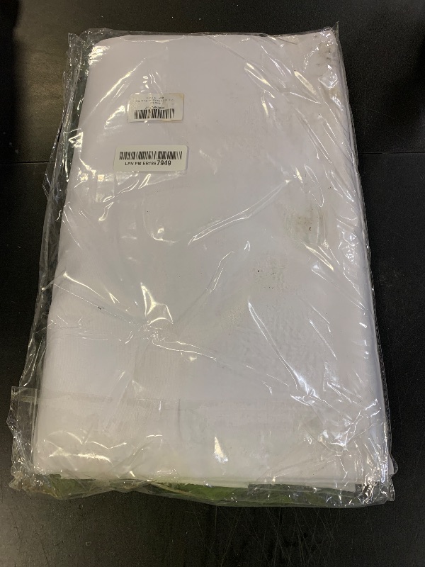 Photo 1 of HEMMOTOP White Backdrop 10x12ft, Large Photography Background Screen for Photoshoot, 3x3.6m Seamless White Photo Backdrop Fabric for Birthday Parties, Video Recording, Weddings (Only Backdrop)