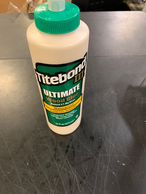 Photo 1 of Titebond III Ultimate Wood Glue, 16-Ounces #1414