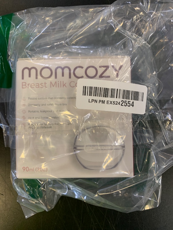 Photo 1 of Momcozy Breast Milk Collector, Milk Collectors for Breastfeeding, Reusable Breast Milk Shells, Silicone Catcher with More Fit & Soft (3oz/90ml, 1 Count)