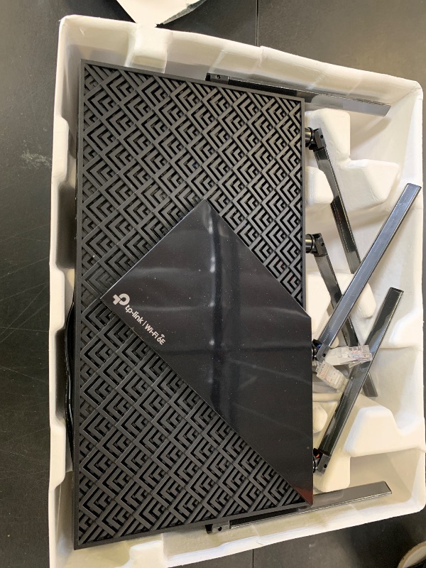 Photo 1 of TP-Link AXE5400 Tri-Band WiFi 6E Router (Archer AXE75), 2025 PCMag Editors' Choice, Gigabit Internet for Gaming & Streaming, New 6GHz Band, 160MHz, OneMesh, Quad-Core CPU, VPN & WPA3 Security