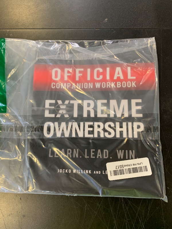 Photo 1 of The Official Extreme Ownership Companion Workbook (Echelon Front Leadership Companion Workbooks)