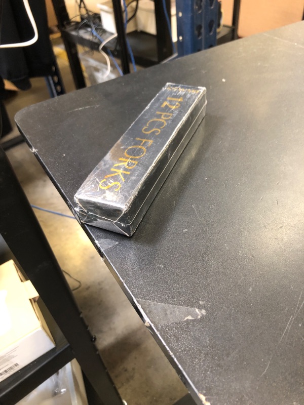 Photo 1 of 12 Pieces Gold Salad Forks Set, Stainless Steel Flatware Utensils, Home & Kitchen Metal Cutlery Set, Heavy Duty Silverware Small Forks 6.8 Inch, New Appartment Essential Tableware