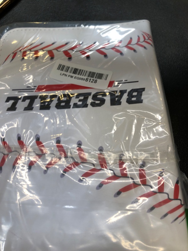 Photo 1 of Baseball Card Binder 4 Pocket Gifts for Boys Girls, Waterproof 400 Pockets Card Holder Album with 50 Removable Sleeves for Trading Card - Binder Display Storage Carrying Case for Baseball Cards