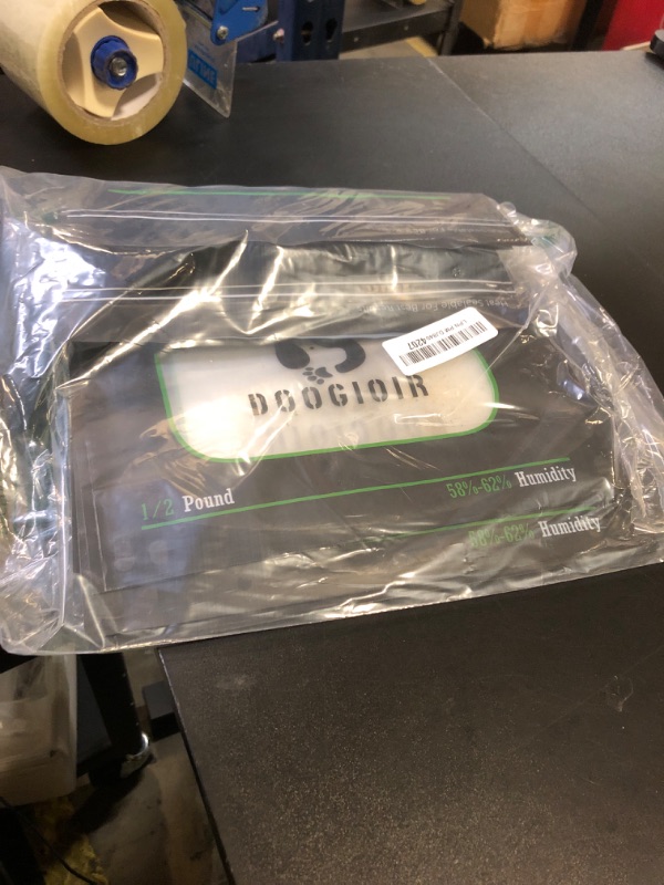 Photo 1 of 1/2 LB Curing & Storage Bags, Curing Bags for Food Storage, Double-Tracked Zip Closure Heat Sealable upright Cure Bag, Reusable Humidity Control Bag (13.8 x 10.4 in, 5 Pack)