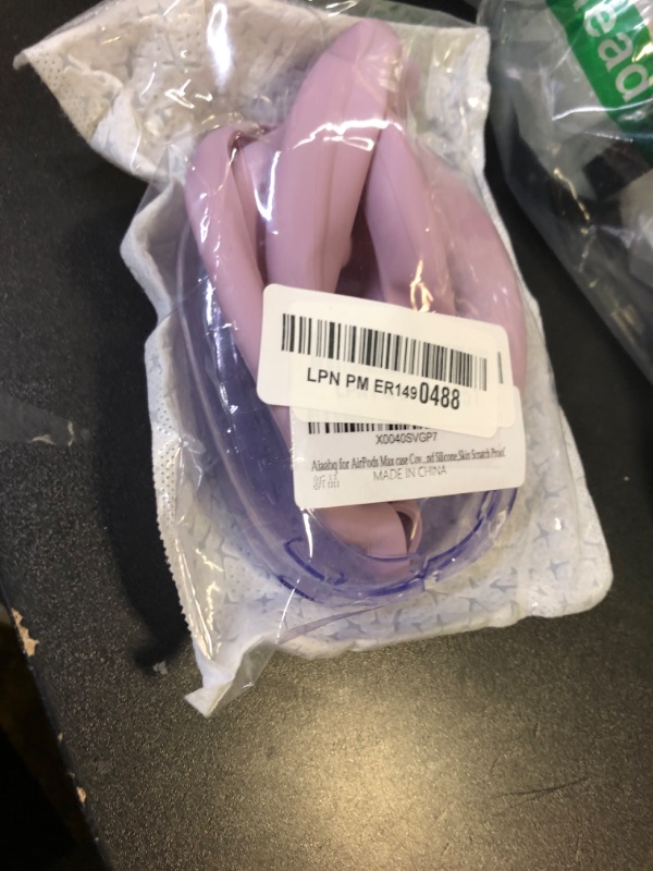 Photo 1 of Aiaabq for AirPods Max case Cover,Anti-Scratch Ear Pad Case Cover/Ear Cups Cover/Headband Cover for AirPods Max. Clear Soft TPU and Silicone,Skin Scratch Proof.