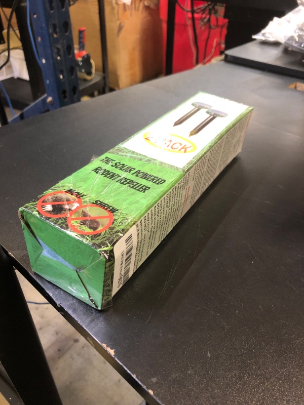 Photo 1 of Gopher Repellent Ultrasonic Solar Powered - Mole Repellent Stakes Outdoor Pet Safe - Groundhog Repeller Snake Rodent Gopher Spikes Chaser - Sonic Mole Deterrent Devices (2)