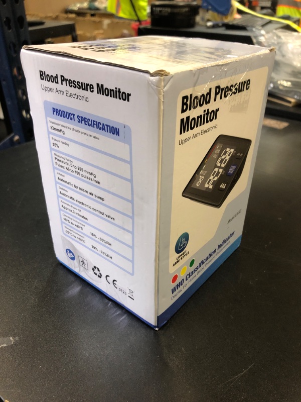 Photo 1 of Blood Pressure Machine Upper Arm, 3 Size Cuffs, S, M/L and XL, Small 7"-9", Medium/Large 9"-17" and Extra Large Cuff 13"-21", Accurate Automatic Digital BP Monitor, Large Backlit LCD, 3-User 1500 MEM