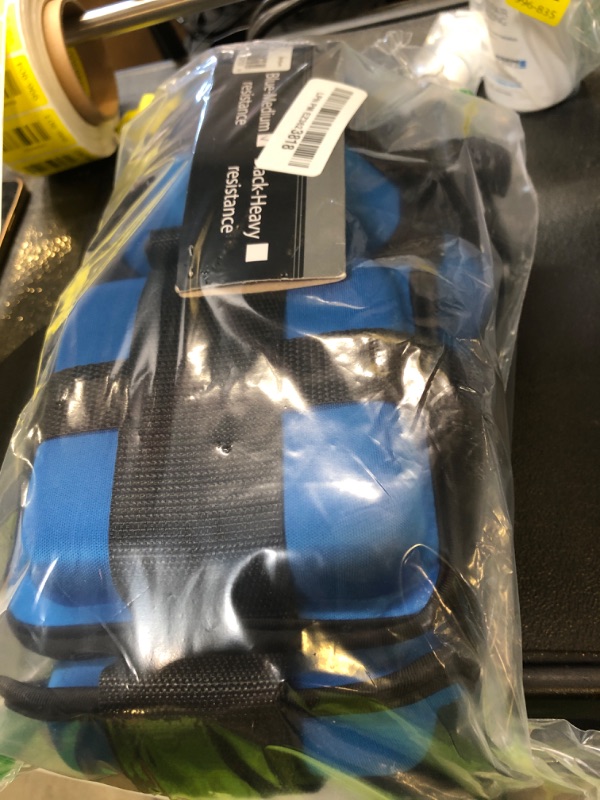 Photo 1 of Sporti Medium Resistance Buoyancy Aqua Cuffs - Blue - Medium