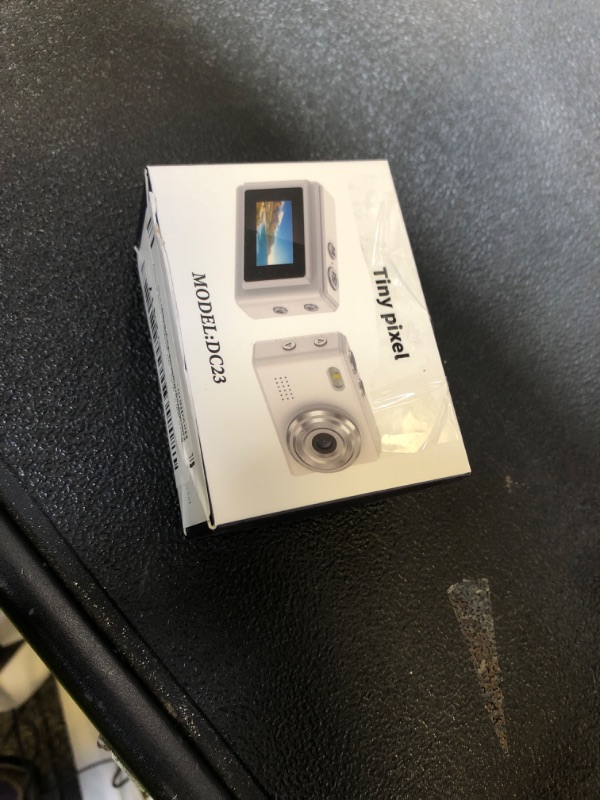 Photo 1 of Dienspeak Mini Camera 1080P HD Video Recorder - Keychain Digital Camcorder with 64GB Card, 0.96" HD Display, Long Battery Life, Ultra-Portable Tiny Camera for Travel/Vlog/Night Shots (White)