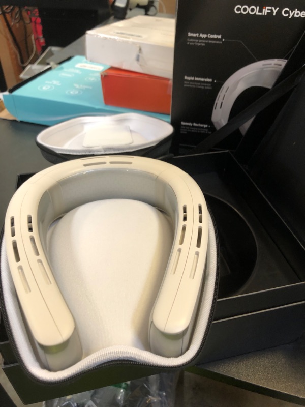 Photo 1 of TORRAS COOLiFY Cyber?2025 Flagship AI Neck Air Conditioner, Ultimate Immersive Cooling Portable Neck Fan?No.1 Coolest & Max Cooling Area?Neck Cooler Neck Fans that Blow Cold Air Rechargeable for Gifts