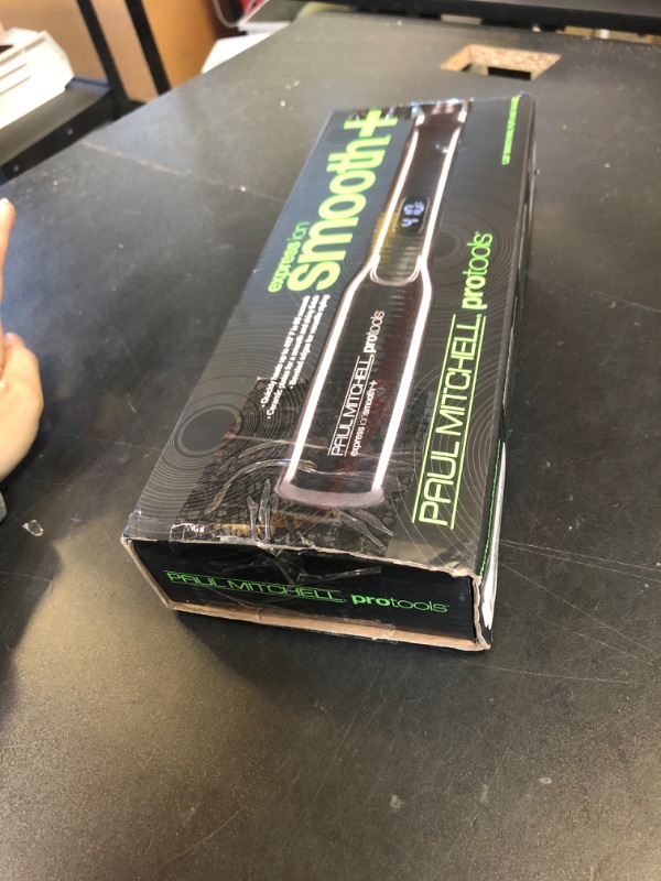 Photo 1 of Paul Mitchell Smooth+ Ceramic Flat Iron, Adjustable Heat Settings, for Smoothing + Straightening, 1.25"