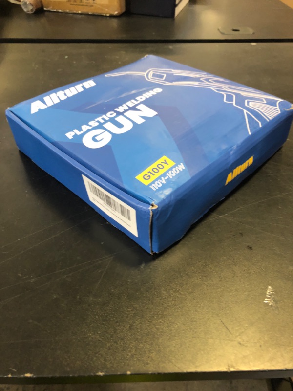Photo 1 of Allturn Plastic Welder, 2 in 1 Plastic Welding Kit, Hot Staples Weld Gun, Car Bumper Repair Kit for Most Plastics, Patent Number D970324(Yellow)