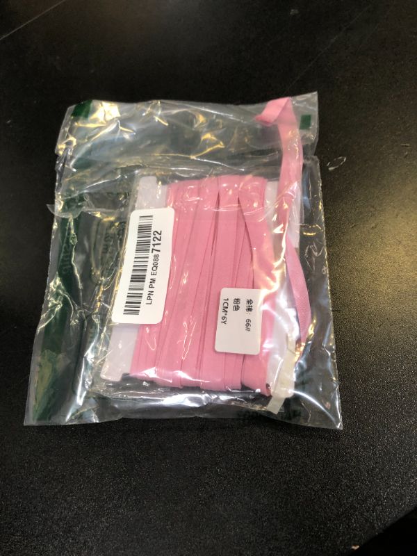 Photo 1 of MECCANIXITY 3/8 Inch Double Fold Bias Tape Cotton Continuous Bulk Bias Tape for Sewing,Seaming Quilting Hemming Binding Crafts (Pink 6 Yards)