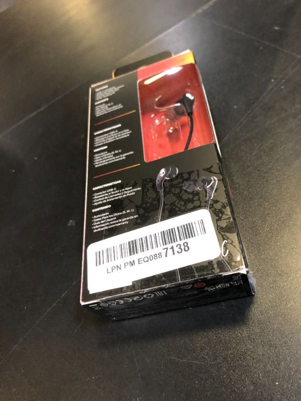 Photo 1 of Skullcandy Set USB-C Wired Earbuds with Noise Isolating Fit, Built-in Microphone Call and Track Control for iPhone Android, Ear Gel Sizes Included for Custom Fit - True Black