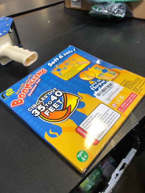 Photo 1 of Boomerang for Kids - It Really Does Fly Back - Fun & Easy to Use Gifts for Boys & Girls - Best Toys for Ages 8-13 Gift Idea - Soft Foam Design Stocking Stuffers for Kids 6 7 8 9 10+ Year Old Boy Gifts
