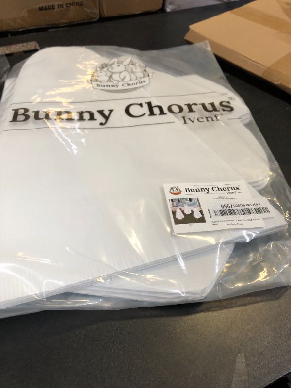 Photo 1 of Bunny Chorus Halloween Decorations Outdoor: 3ct Extra Large Scary Ghost Yard Signs with Stakes, Corrugated Plastic, Outside Halloween Decor White Ghost for Kids Home School Yard Lawn Haunted House