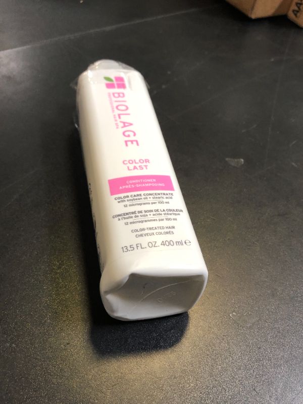 Photo 1 of Biolage Color Last Conditioner - Protects & Preserves Color Treated Hair, Hydrates & Repairs Damaged Hair, Adds Shine, Vegan, Paraben-Free, 13.5 Fl Oz