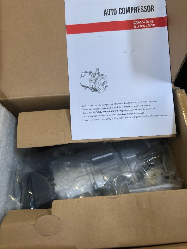 Photo 1 of AIG361 A/C Air Conditioning Compressor Replacement for BMW X5 335i 535i xDrive 3.0L 2011-2018 64529217868 64529399060 64529154070 (8 Groove Pulley) AKWH