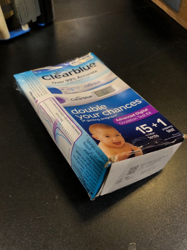 Photo 1 of Clearblue Advanced Digital Ovulation Test Kit, 16 Ct EXP 5/30/27