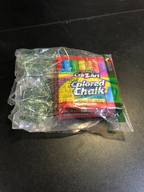 Photo 1 of Cra-Z-Art Colored Chalk, 16 Count (10801-48) , Assorted