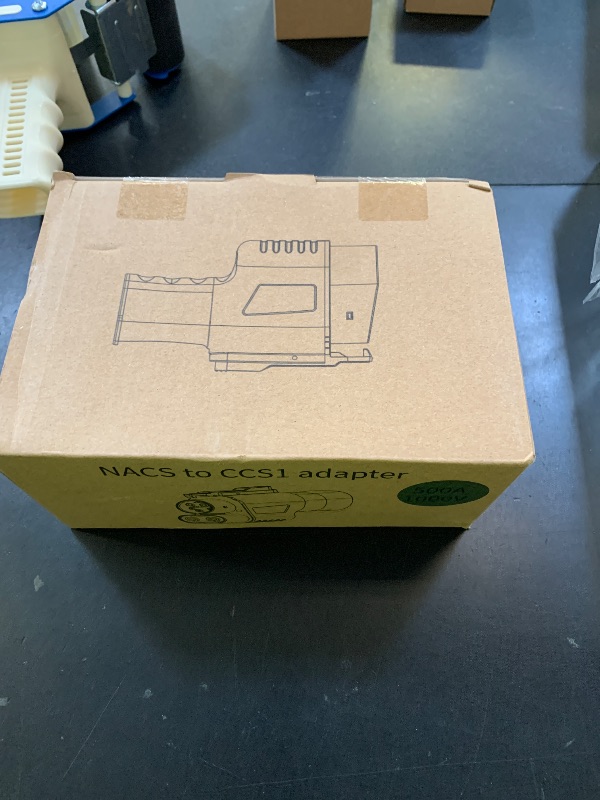 Photo 1 of NACS to CCS Adapter, Nac Supercharger Adapter, 500A 250KW Electric Vehicle, Fast Charge DC Adapters to CCS for Ford, GM, Rivian