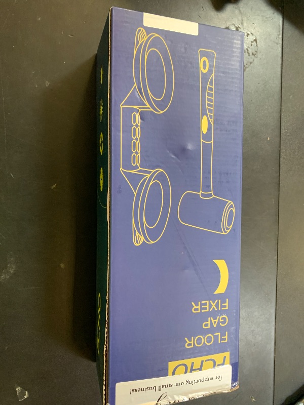 Photo 1 of FCHO Floor Gap Fixer Tool for Laminate Floor Gap Repair Include Suction Cup and Mallet (Can't use on scraped surface floor)-Yellow Kit
