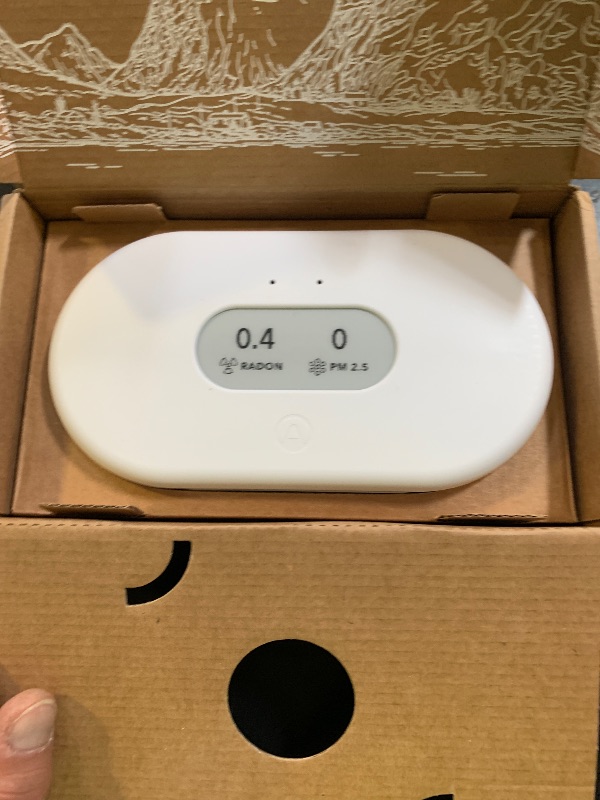 Photo 1 of Airthings 2960 View Plus - Battery Powered Radon & Air Quality Monitor (PM, CO2, VOC, Humidity, Temp, Pressure)