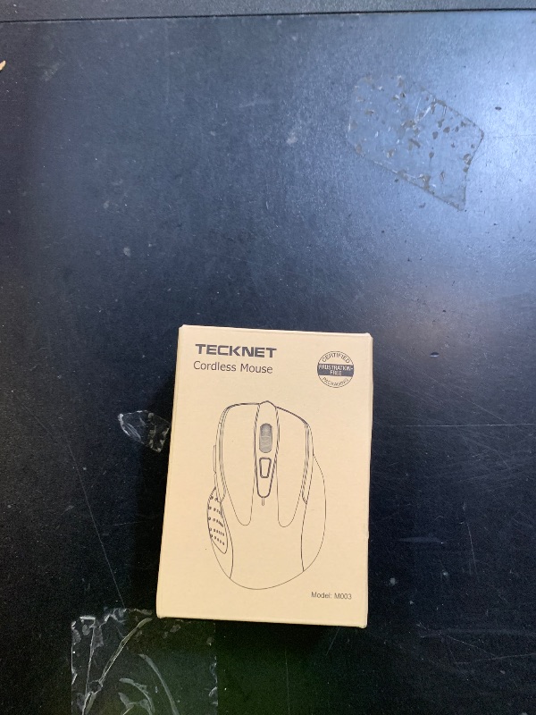 Photo 1 of TECKNET Wireless Mouse, 2.4G Ergonomic Optical Mouse, Computer Mouse for Laptop, PC, Computer, Chromebook, Notebook, 6 Buttons, 24 Months Battery Life, 2600 DPI, 5 Adjustment Levels