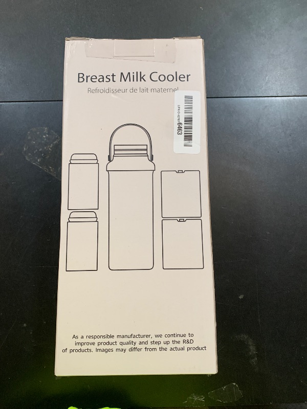 Photo 1 of 22oz Portable Breastmilk Cooler Bottle, Stainless Steel Breast Milk Chiller, 360° Total Cooling for 24 Hours, Stainless Steel Cooler with 2pcs Baby Bottles for Breastmilk Storage