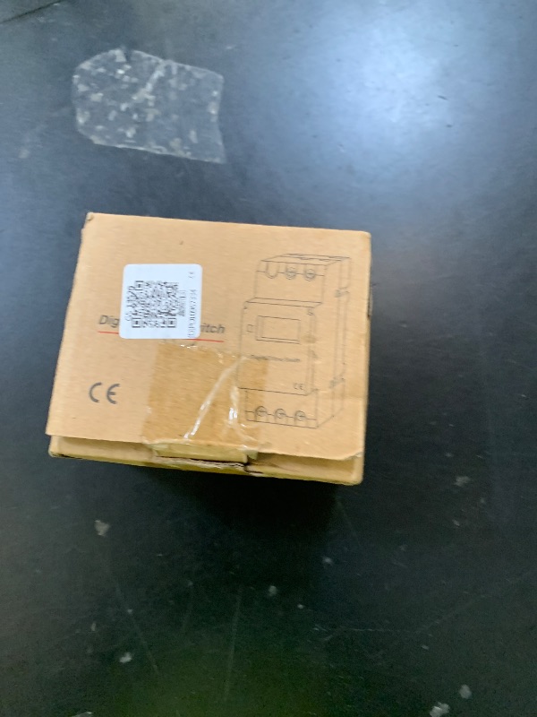 Photo 1 of Digital Timer Switch, AC 220-240V Timer Relay Switch 1 Minute to 168 Hours Time Control Switch 50-60Hz Timing Switch