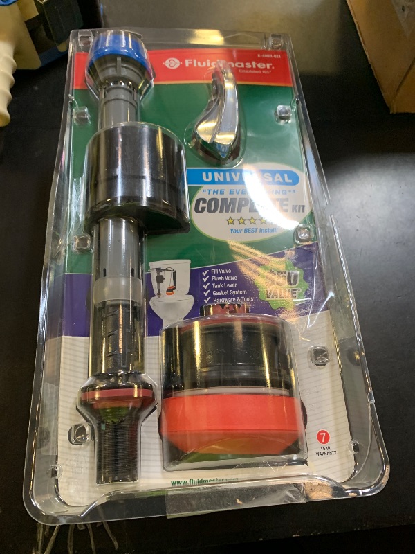 Photo 1 of Fluidmaster K-400H-021-P8 PerforMAX 2-Inch Everything Toilet Repair Kit, Multicolor