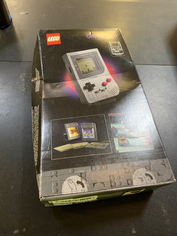 Photo 1 of LEGO Super Mario Game Boy - Retro Building Sets for Adults, Ages 18+ - Collectible Model with Game Paks and Display Stand - Birthday Gifts for Men & Women - 72046