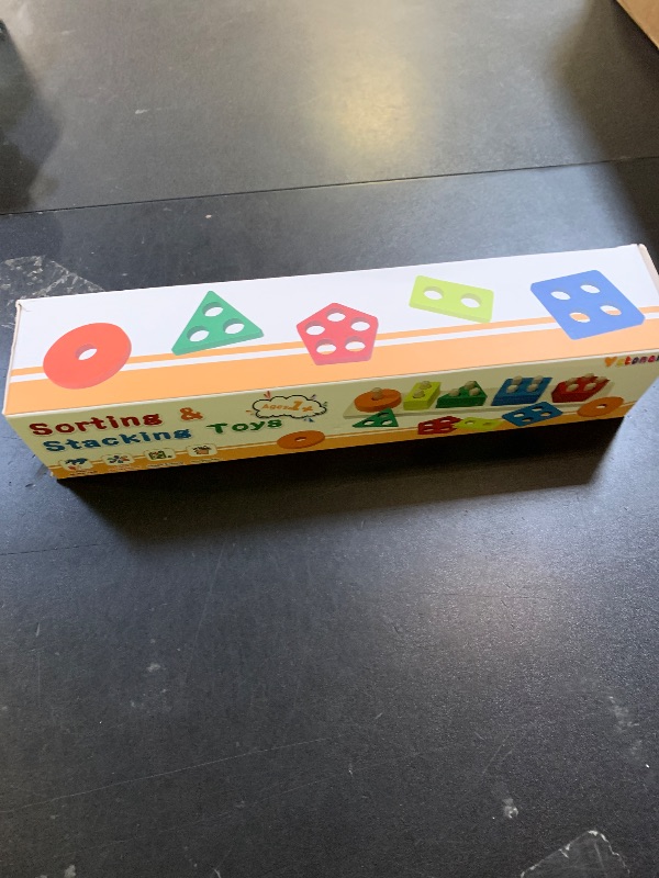 Photo 1 of Yetonamr Montessori Toys for 1 2 3 Years Old Boys Girls Birthday Gifts, Wooden Sensory Toys for Ages 2-4 Kids Baby, Toddler Learning Toy Activities Puzzles Ages 1-3