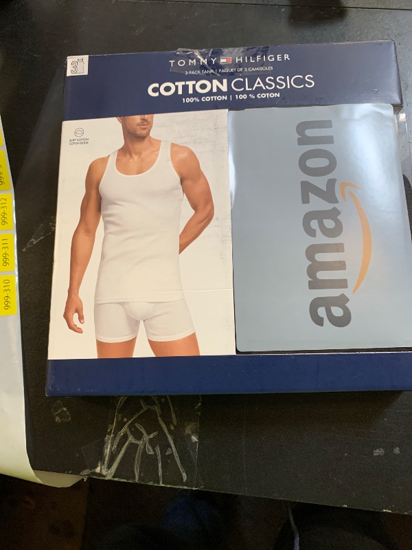 Photo 1 of Tommy Hilfiger Cotton A-Shirt 3-Pack Black XL