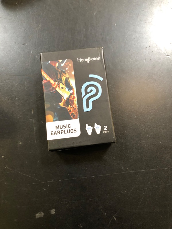 Photo 1 of Hearprotek Concert Ear Plugs, 2Pairs Reusable high Fidelity Musician Ear Plugs for Concerts Loud Music-Noise Reduction Ear Protection earplugs for Rave,Festival,Music,Tinnitus Relief
