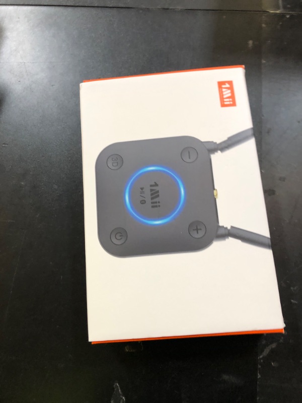 Photo 1 of [Upgraded] 1Mii B06Pro Long Range Bluetooth Receiver, HiFi Wireless Audio Adapter, Bluetooth 5.1 Receiver with 3D Surround aptX HD Low Latency Optical RCA AUX 3.5mm Coaxial for Home Stereo System