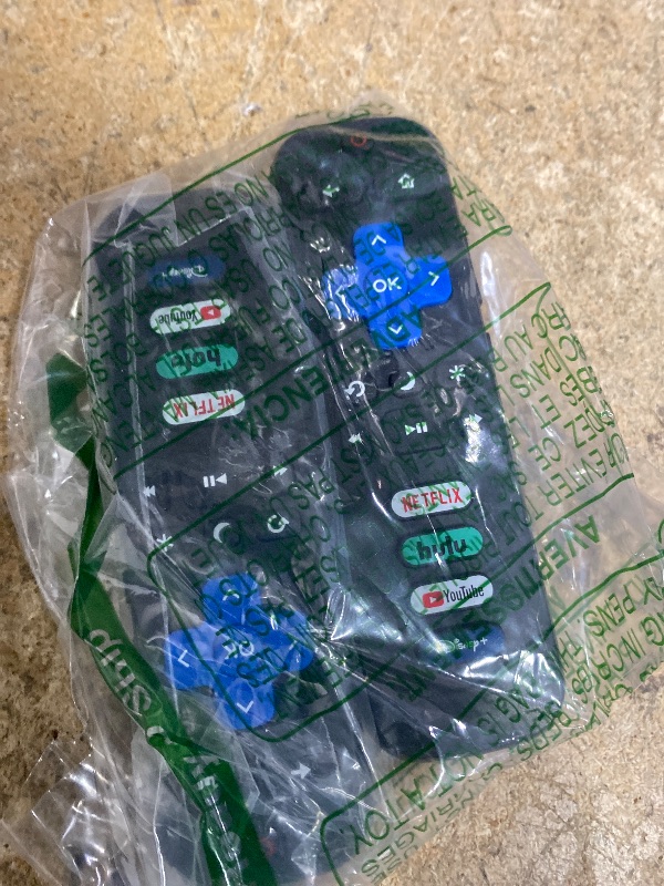 Photo 1 of (Pack of 2) Replacement Remote Control Only for Roku TV, Compatible for TCL Roku/Hisense Roku/Onn Roku/Sharp Roku/Element Roku/Westinghouse Roku/Philips Roku Smart TVs (Not for Roku Stick and Box)