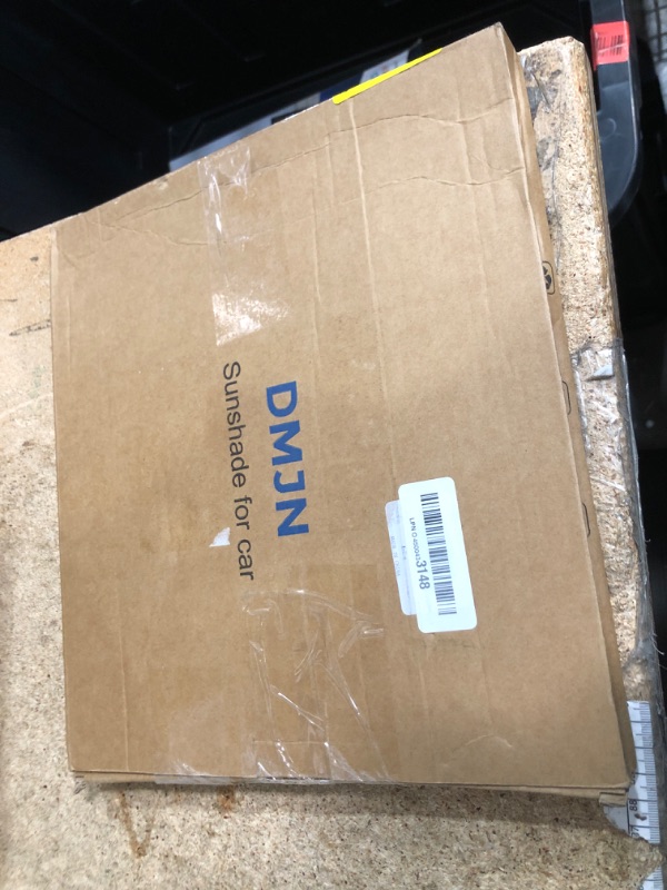 Photo 1 of [2025 Upgrade] DMJN Windshield Sun Shade Car, [100% Sun Bolck & UV Reflective] Keep Car Cool & Interior Protection Sunshade, Flexible & Durable Sun Visor Universal Fit Medium