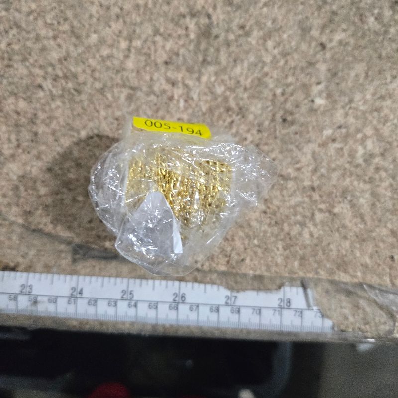 Photo 1 of [33 FT] Gold Figaro Chains Roll, 2mm Wide 14K Gold Plated Brass Figaro Link Chain Roll Bulk for Jewelry Making