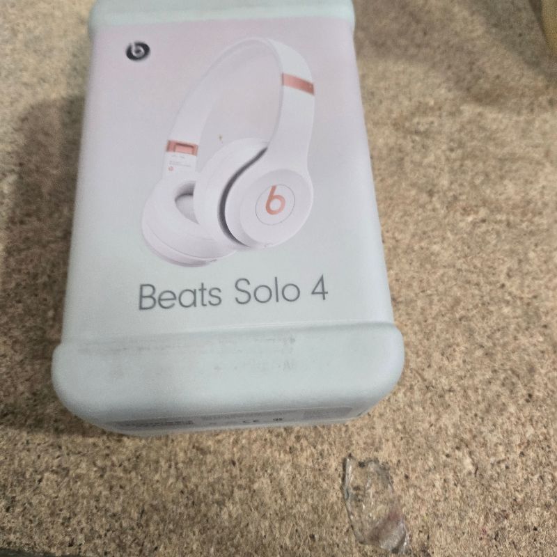 Photo 1 of ***Factory Sealed** Beats Solo 4 - Wireless On-Ear Bluetooth Headphones, Up to 50-Hour Battery Life, Ultra-Lightweight Comfort, Powerful and Balanced Sound, Apple & Android Compatible - Cloud Pink